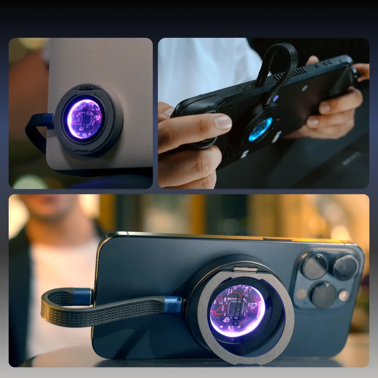 DK-DISK2 (SSD Enclosure+Mobile Phone Stand)