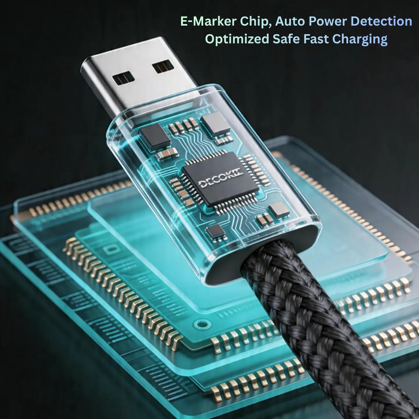 DECOKEE MagLoop C to C Cable