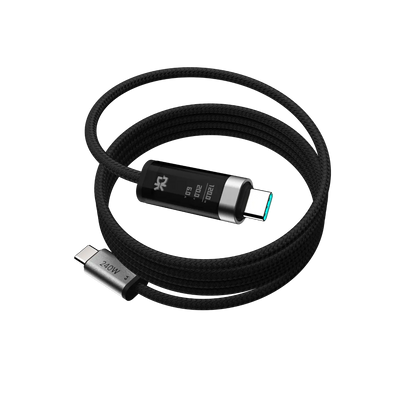 DECOKEE  MagLoop C to C Cable with LCD